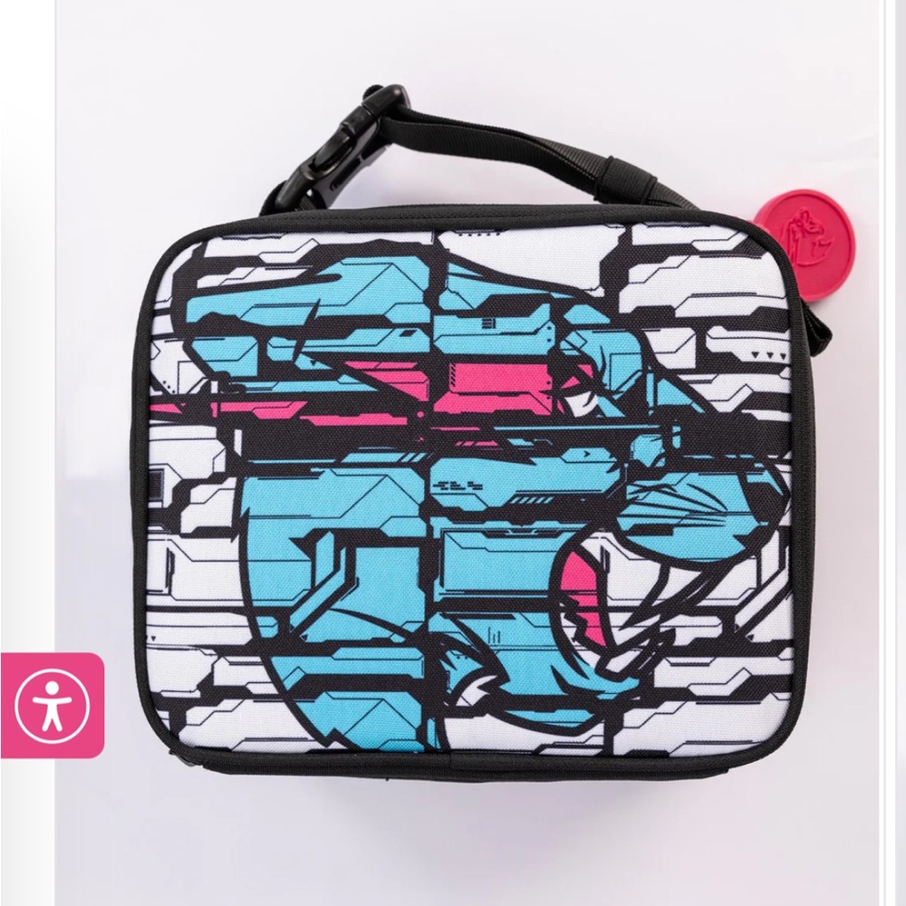 NWT MRBEAST PARTICLE LUNCH BAG - BLACK